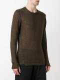 semi-sheer jumper