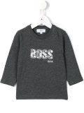 abstract logo print T-shirt