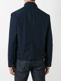 band collar zipped jacket