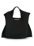 quilted tote bag