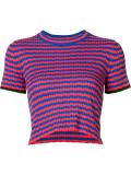 striped knit top