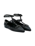 'Rolling Rockstud'平底鞋
