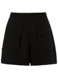 scalloped shorts