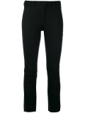 slim-fit cropped trousers