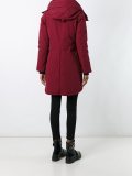 hooded mid coat