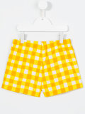 checked shorts 