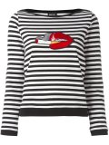 'lips' patch longsleeved T-shirt