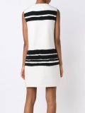 striped shift dress