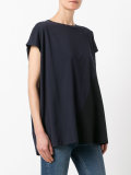 contrast loose fit T-shirt 