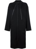 oversized zipped coat