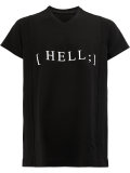 Hell印花T恤