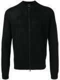 zipped cardigan 
