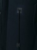 waist drawstring hooded coat