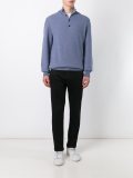 button detail polo shirt