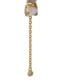 'Teardrop/Baguettee Chain'铆钉耳环