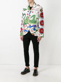 cut-out detail blazer