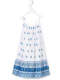 'Ikat Paisley Tiered Strappy' dress