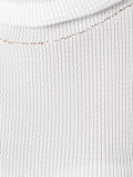 fitted poloneck sweater