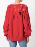 distressed sweatshirt 