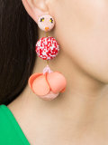 Les Bonbons Flamingo earrings 