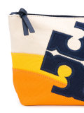 Beach logo clutch