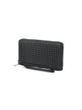 large spike-embellished wallet