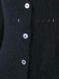 sheer knit cardigan