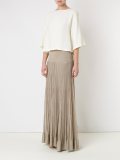 long ribbed skirt