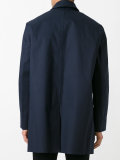 concealed button coat