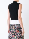 ribbed contrast tank 