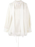 oversized V-neck sweater 