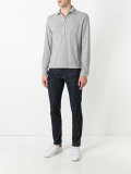 long-sleeve polo shirt