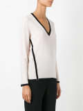 contrast trim jumper