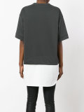 contrast hem top