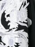 lace appliqué sweatshirt