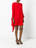 draped dress