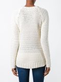cable-knit jumper 