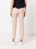 tapered cropped trousers