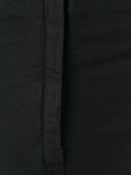 asymmetric cropped trousers