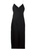 satin slip dress