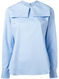 square collar blouse