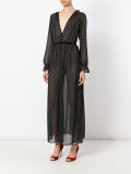 polka dot maxi dress