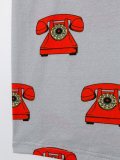 telephone print T-shirt