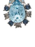 tiered button earring