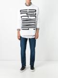 logo print sweatshirt