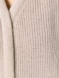 open front knitted cardigan