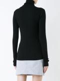 'Highneck Wide Rib'罩衫