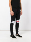 knee logo print sweatpants