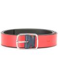 silver-tone hardware belt