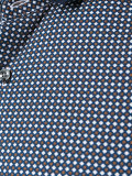 geometric print shirt